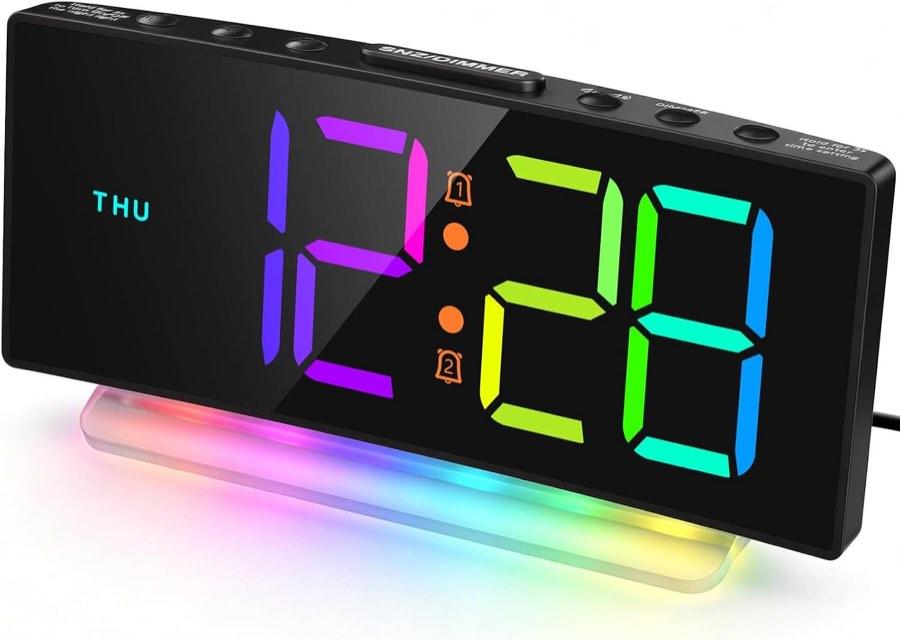 MOSUO Digitalwecker G10, RGB, Netz