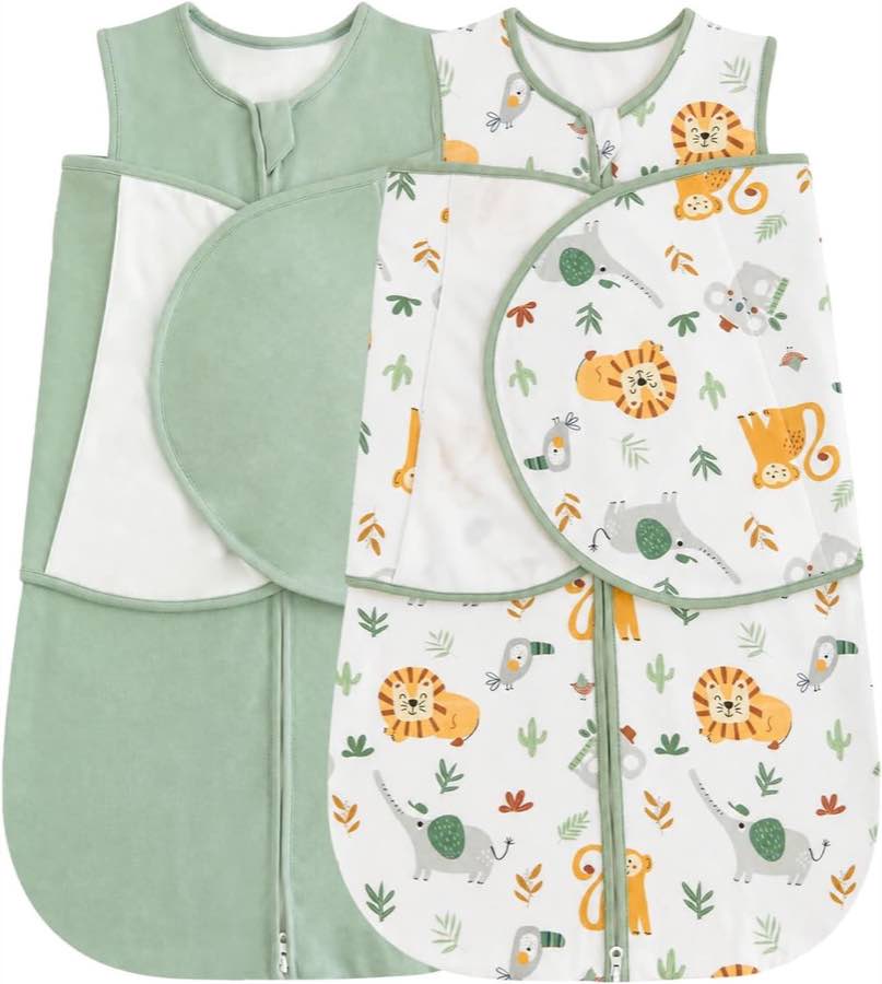 WYTbaby 3-in-1 Puckschlafsack, 1,0 TOG
