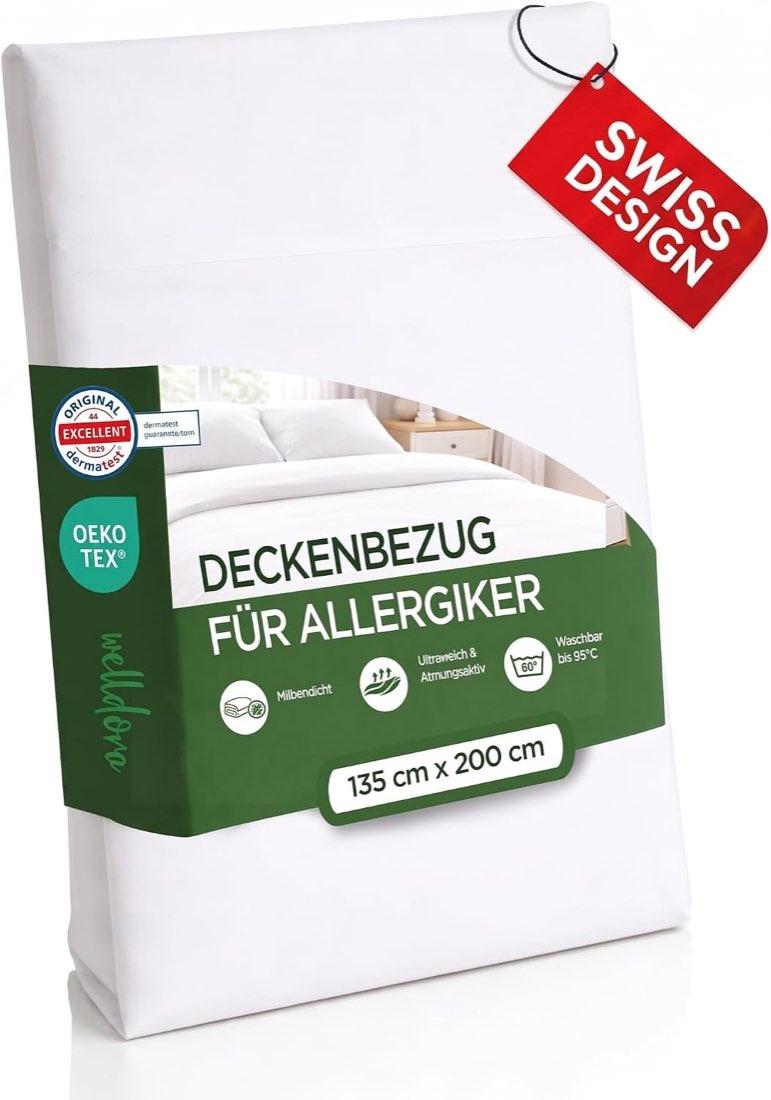 Testsieger Welldora Milbenbezug Bettdecke