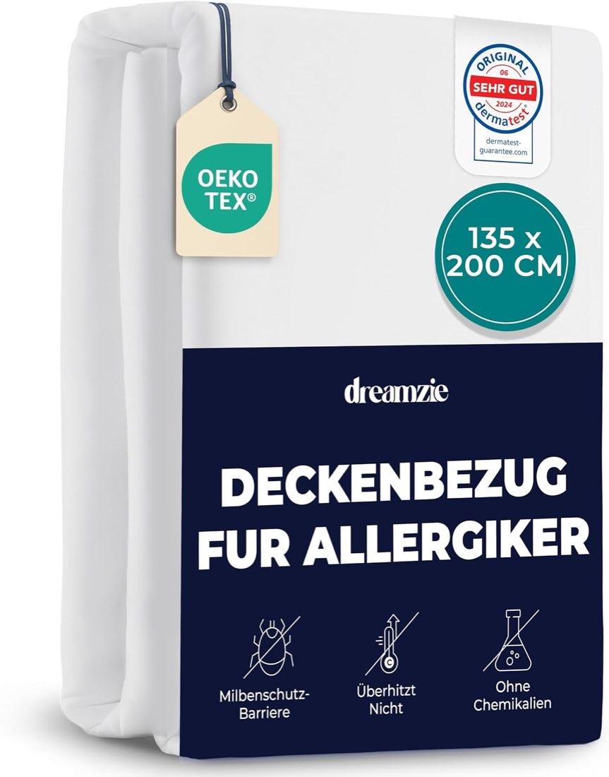 Dreamzie Milbenbezug Bettdecke 135 x 200 cm