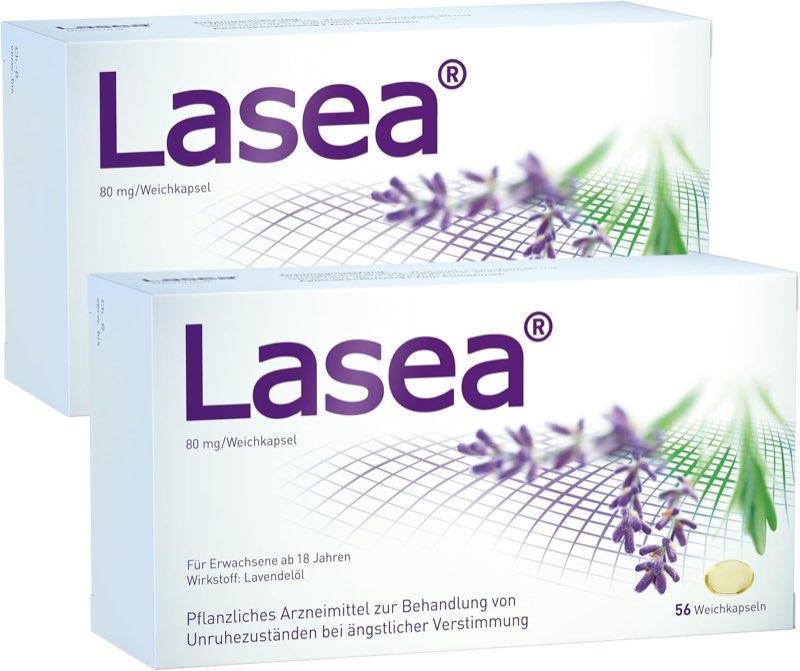 Lasea Weichkapseln mit Arzneilavendelöl, 2 x 56