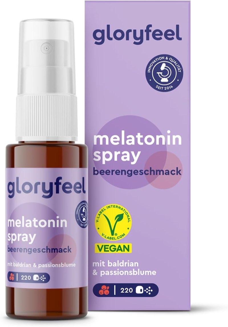 gloryfeel Melatonin Spray Beere, 30 ml