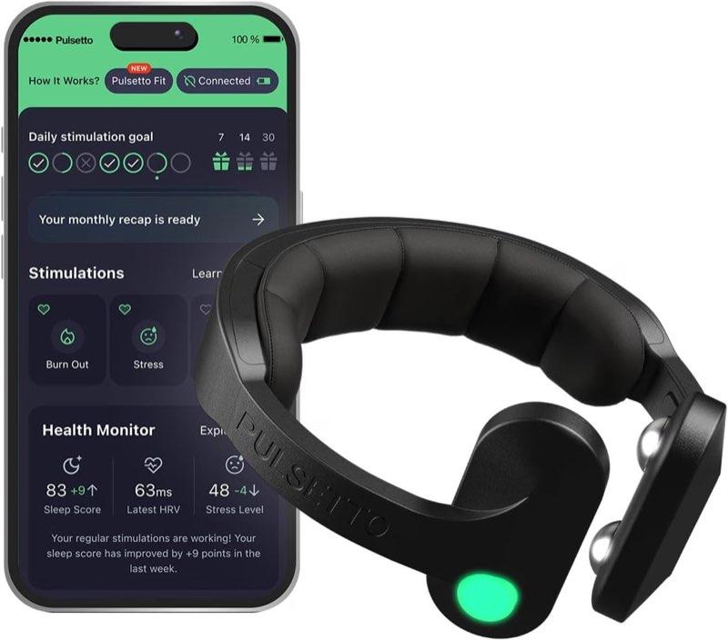 Pulsetto FIT (V2) Wellness-Wearable