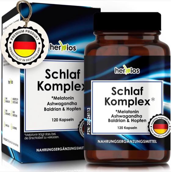 herbios Schlaf Komplex, 120 Kapseln