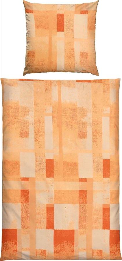 REDBEST Single-Jersey Grafik apricot-terra 80×80 cm