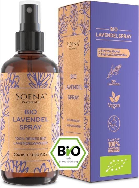 Soena Soena Bio-Lavendelwasser 200 ml
