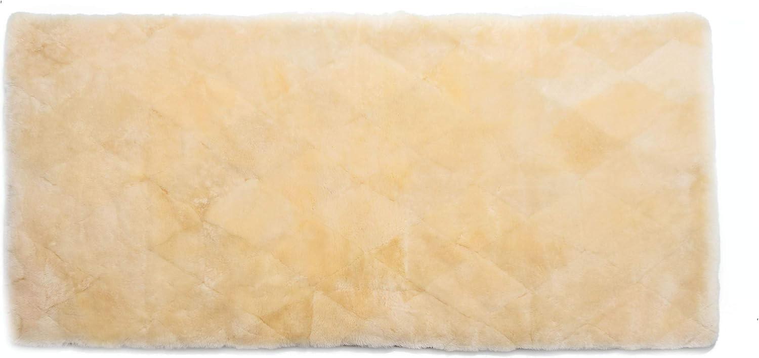Reissner Lammfelle Reissner Lammfell-Betteinlage Patchwork 100 x 200 cm