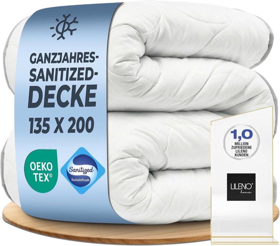 LILENO HOME Sanitized Steppbettdecke 135x200