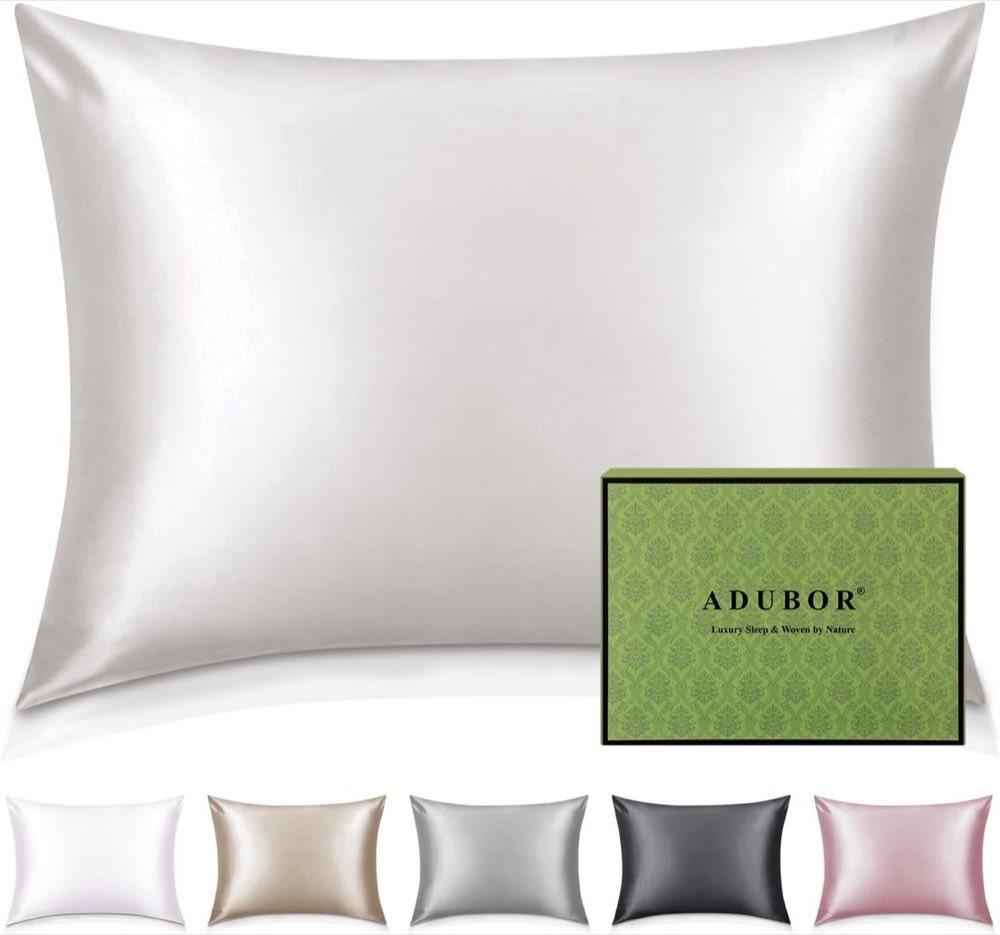 Adubor Seidenbezug 40×80, Elfenbein