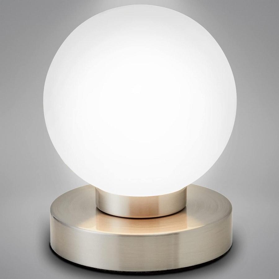 B.K.Licht Touch, opale Glaskugel, E14