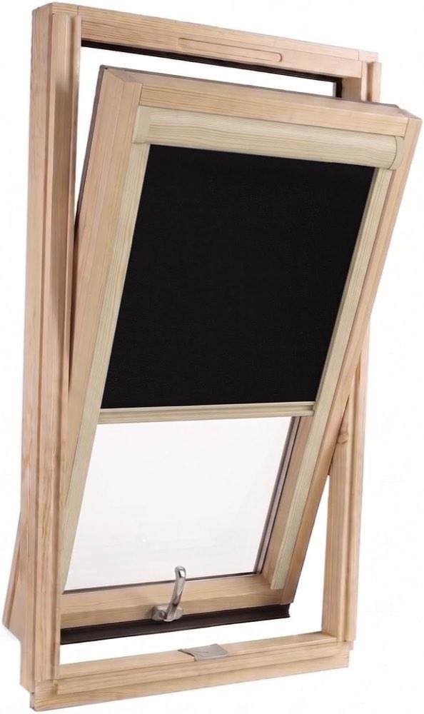 Fenster DEKOR Verdunkelungsrollo schwarz, Typ 608