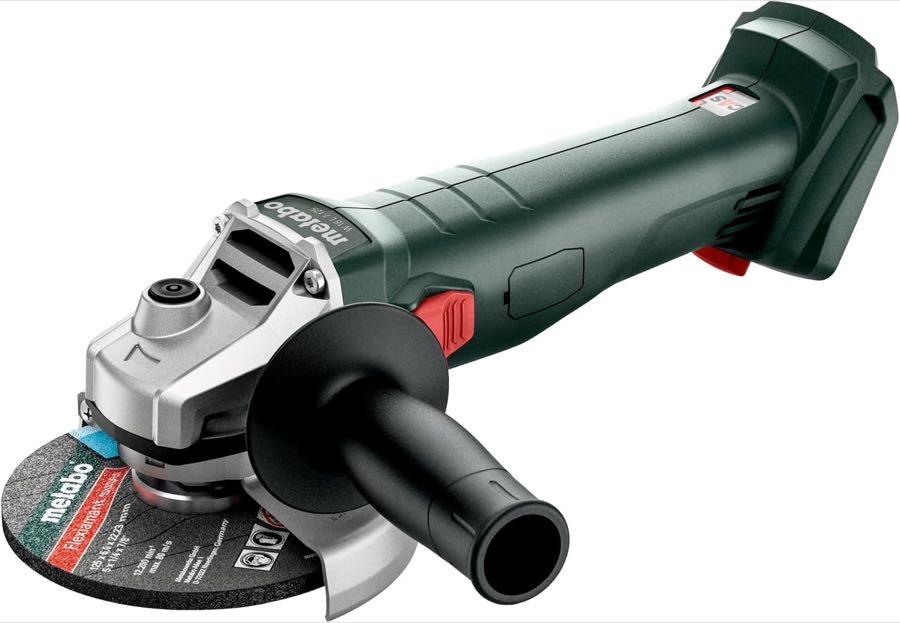 Metabo Akku-Winkelschleifer – Testsieger Metabo W 18 7-125 Akku-Winkelschleifer 125 mm