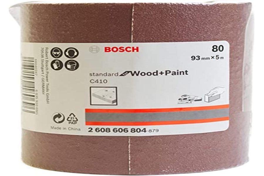Schleifpapier-Rolle – Testsieger Bosch C410 Rolle 93 mm P80