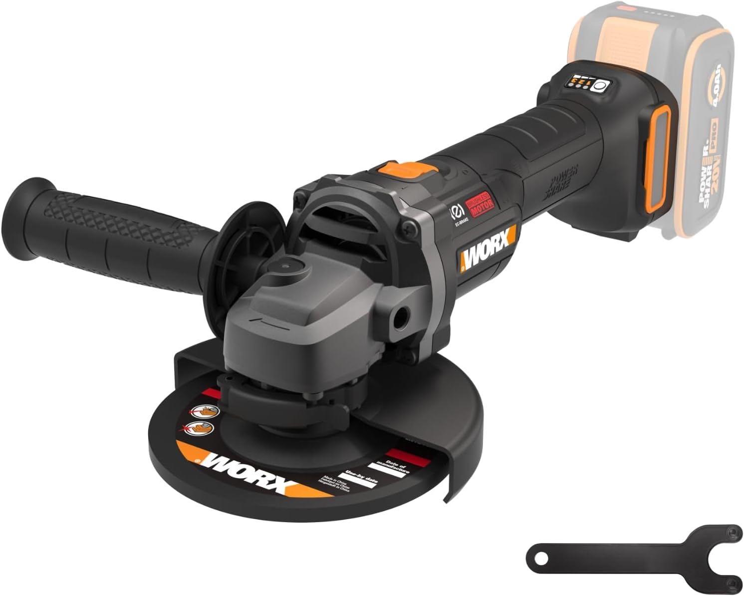 Worx Winkelschleifer – Testsieger WORX WX814.9 Brushless 125 mm Solo