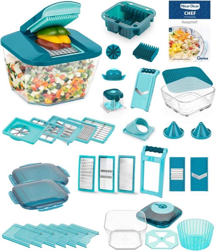 Genius Nicer Dicer Chef Professional Deluxe 39-tlg