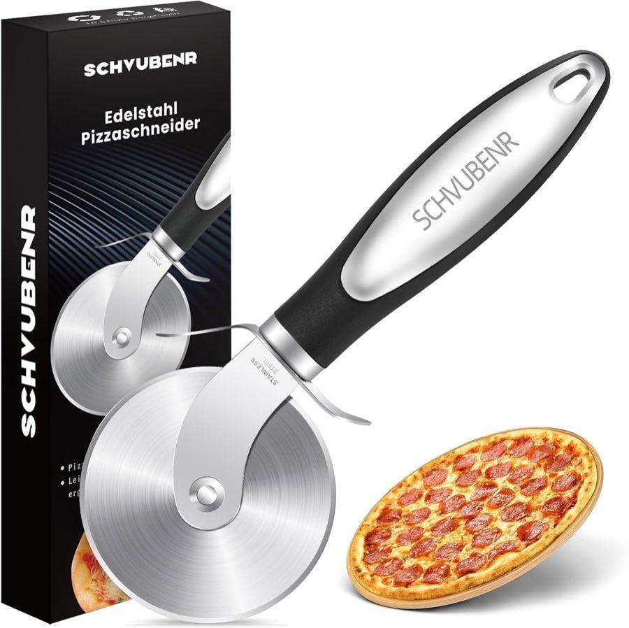 SCHVUBENR Premium Pizzaroller Schwarz