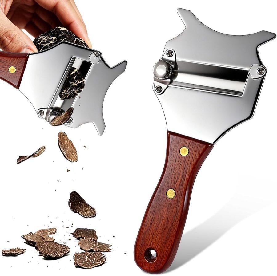 Maylatte Trüffelhobel Holzgriff