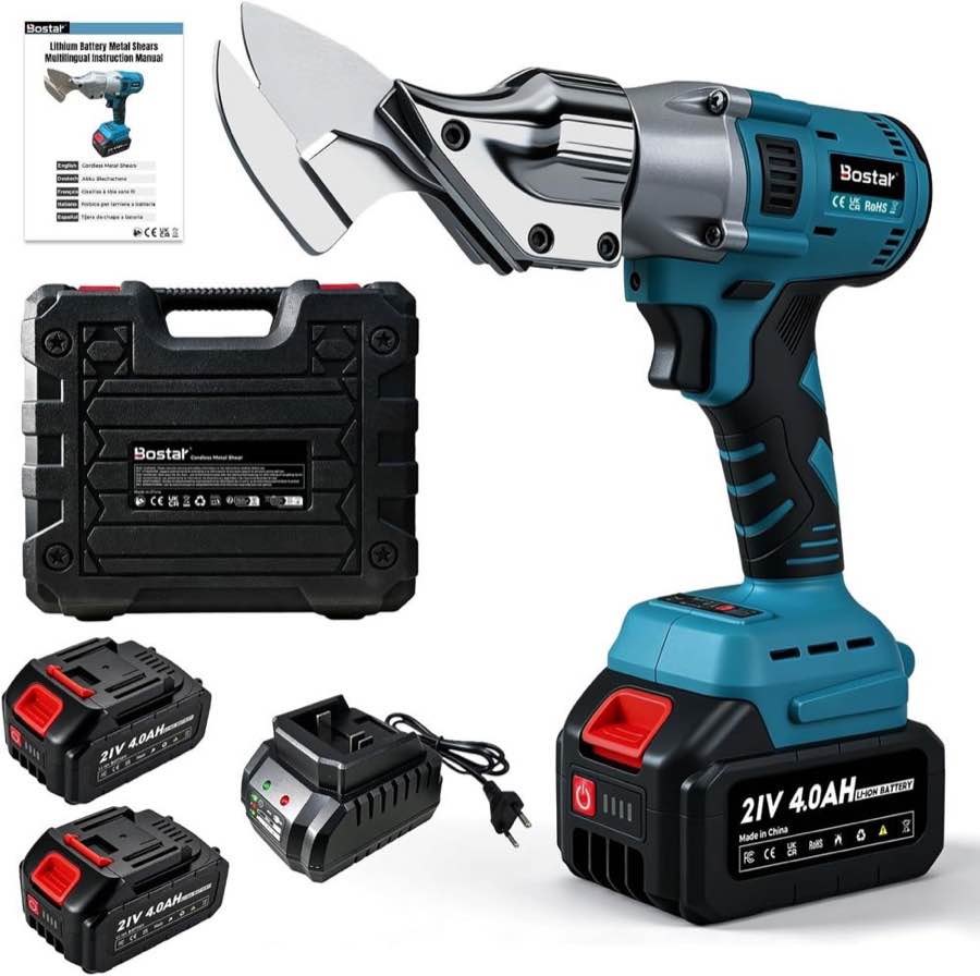 Bostar Akku-Blechschere 18V-Set