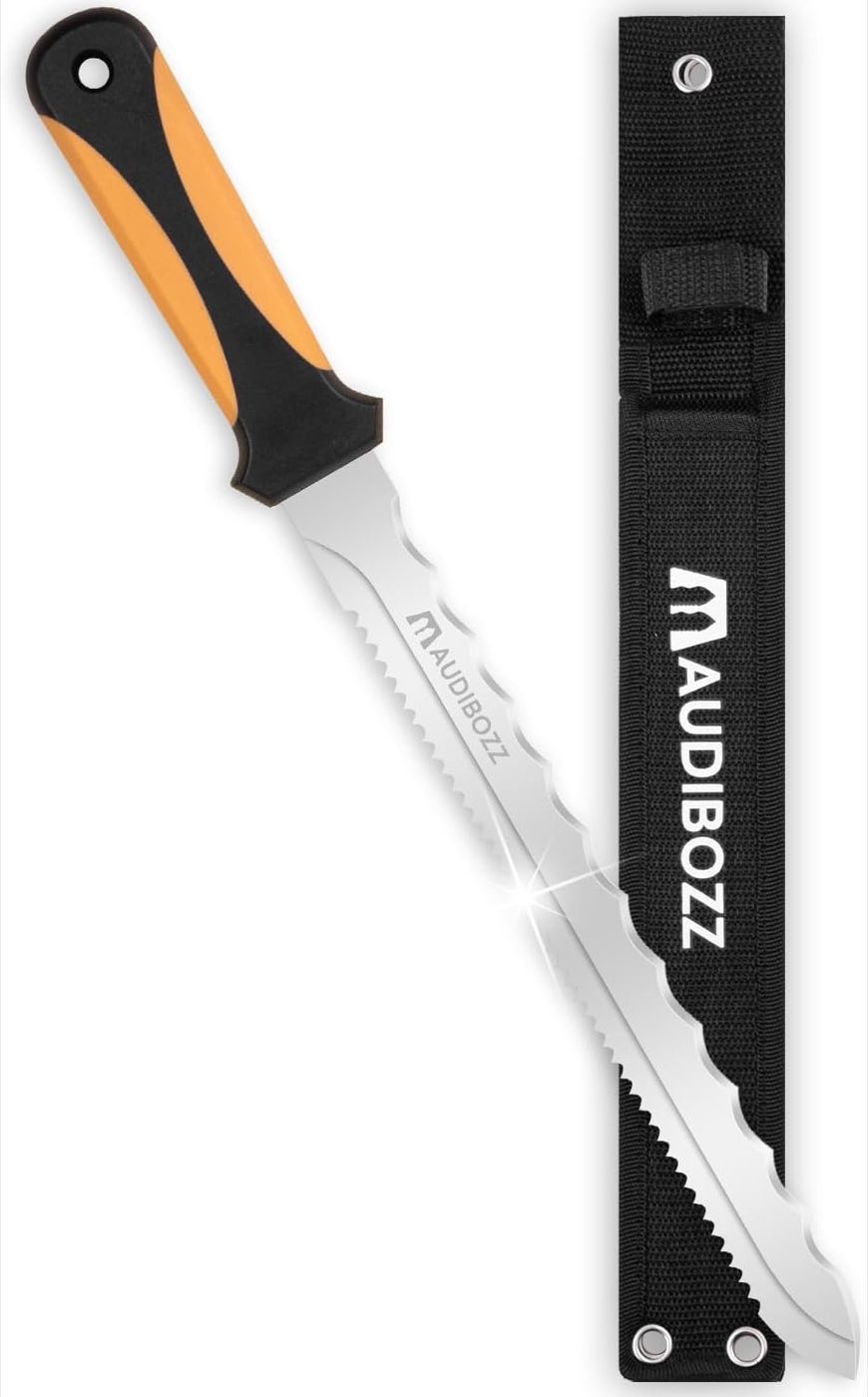 guogiyala Dämmstoffmesser 28 cm (orange)