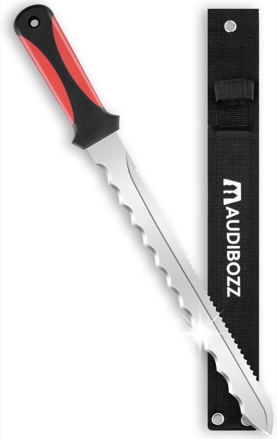 guogiyala Dämmstoffmesser 28 cm (rot)