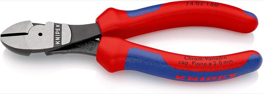 KNIPEX Kraft-Seitenschneider 160 mm 74 02 160