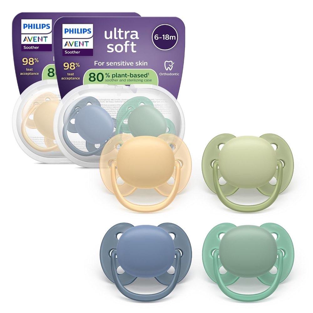 Philips Avent ultra soft 6–18 Monate (4er)