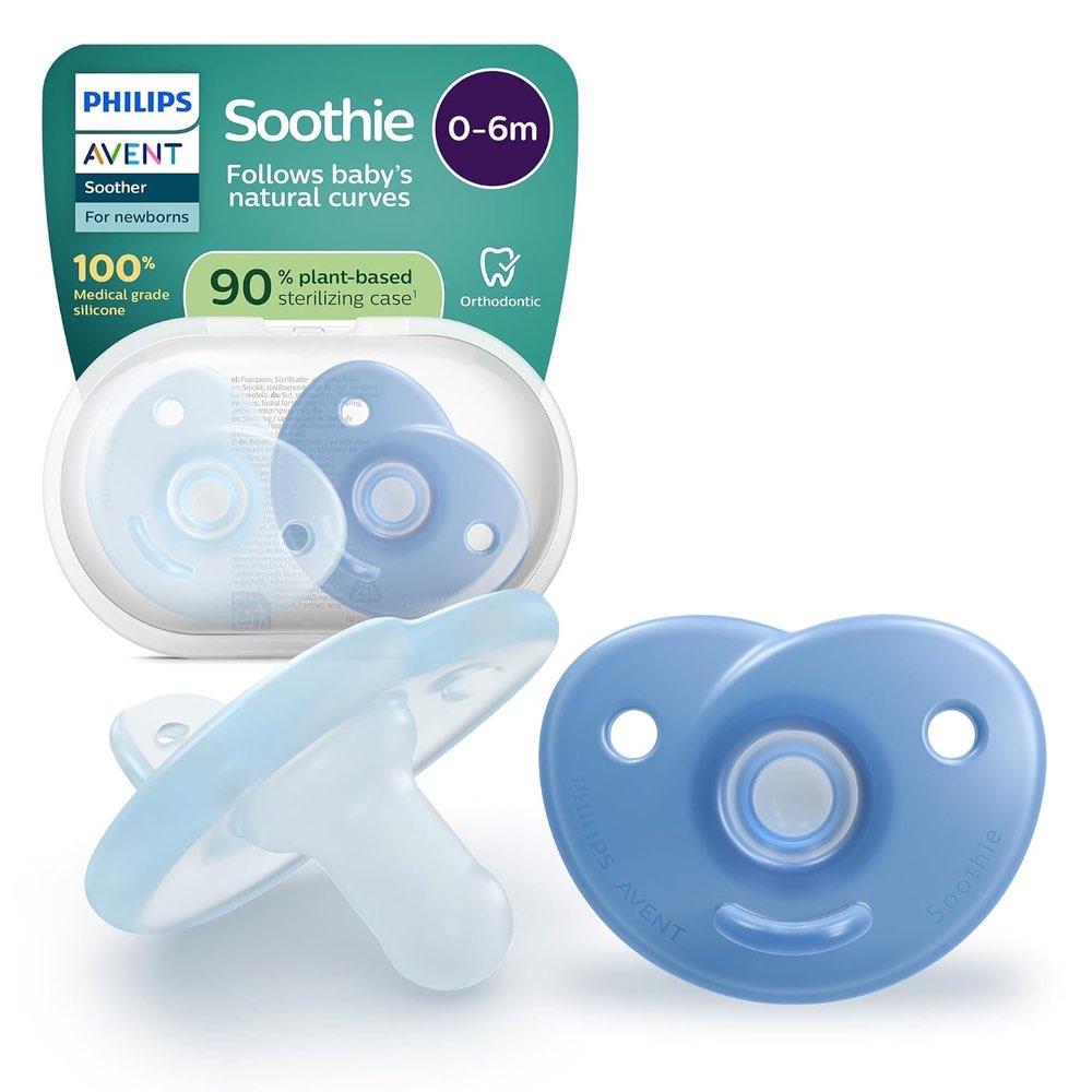 Philips Avent Soothie 0–6 Monate Blau (2er)