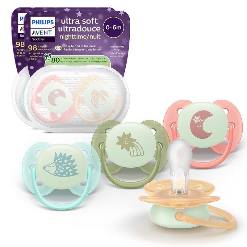 Philips Avent ultra soft Nacht 0–6 Monate (4er)
