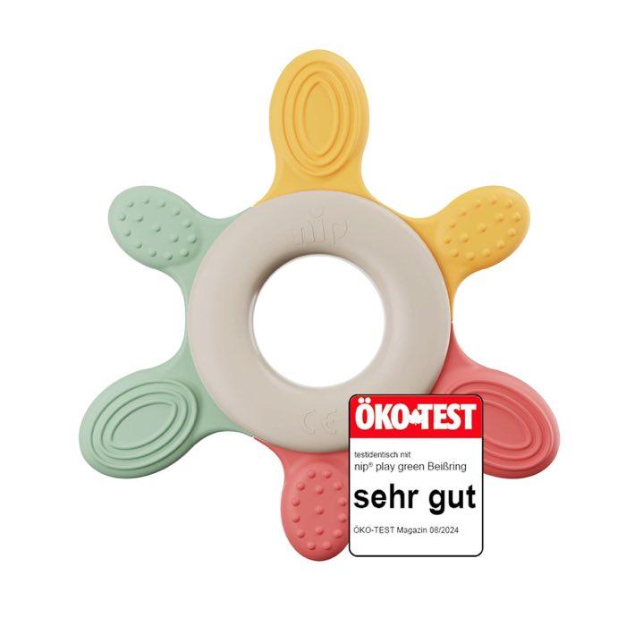 nip Beißring Baby Zahnungshilfe, zum Kühlen, ab 3 Monaten