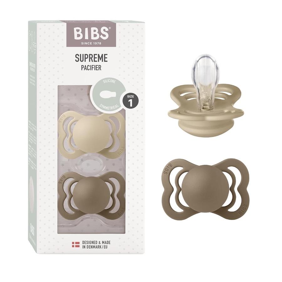 BIBS BIBS Supreme 2er Vanilla/Dark Oak - Produktbild