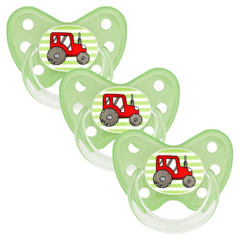 Dentistar Größe 3, Trecker Grün, 3er