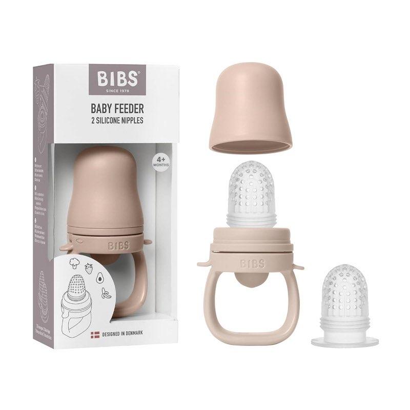 BIBS Fruchtsauger, ab 4 Monaten, Zahnen & Selbstfüttern, Blush