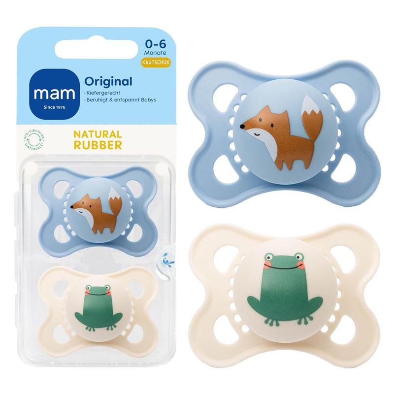 MAM MAM Original Latex Fuchs/Frosch 0–6 - Produktbild