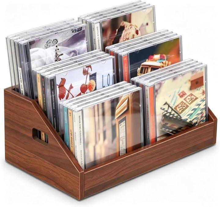GHIAKQYT CD-Ständer, 3 Ebenen