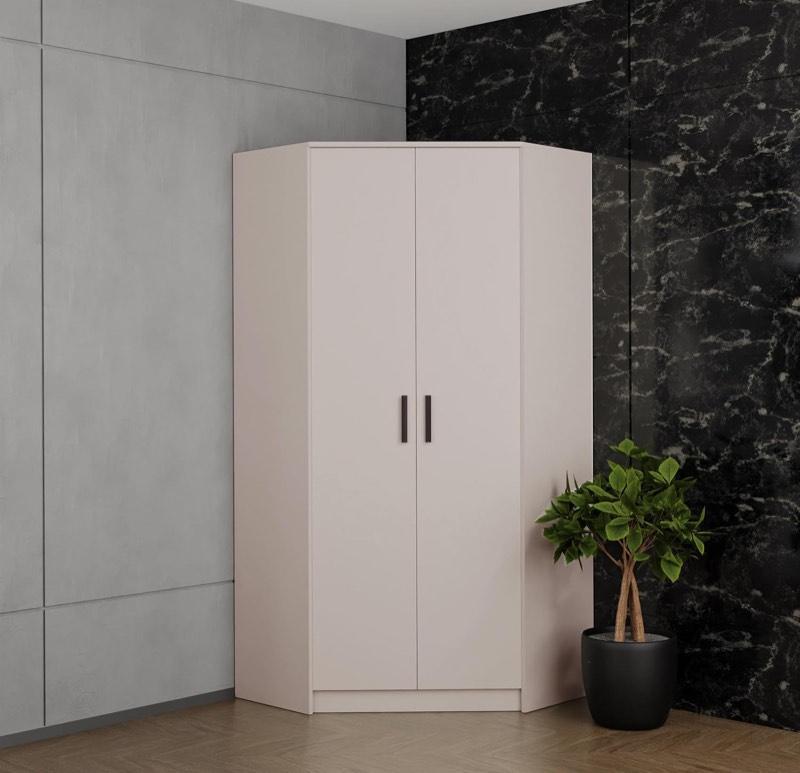 Design Möbel Gustavo 08 Eckkleiderschrank