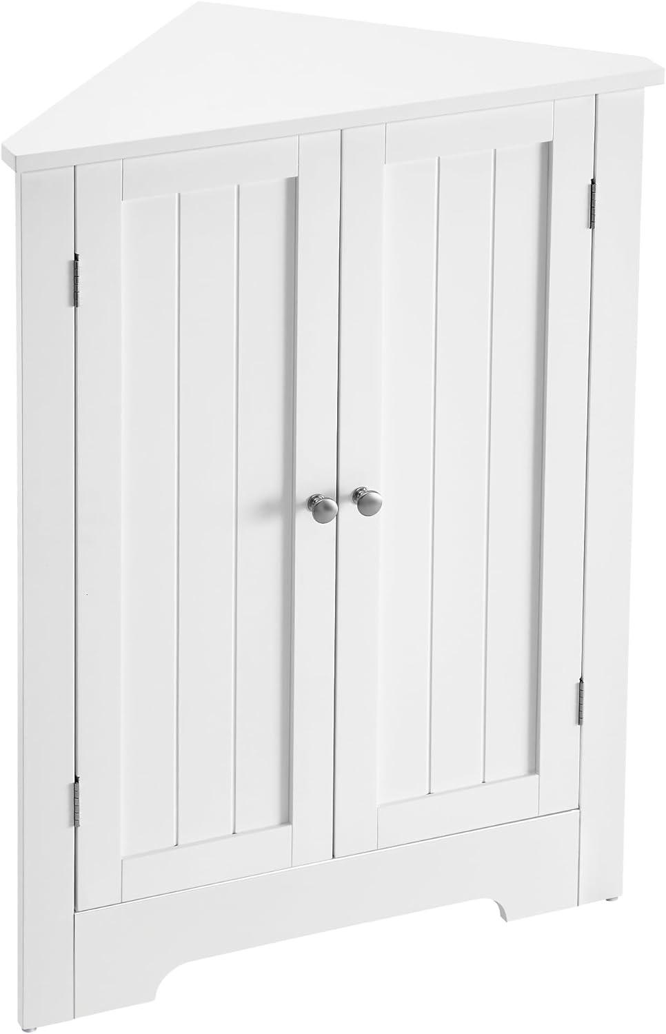 VASAGLE Bad-Eckschrank 80 cm