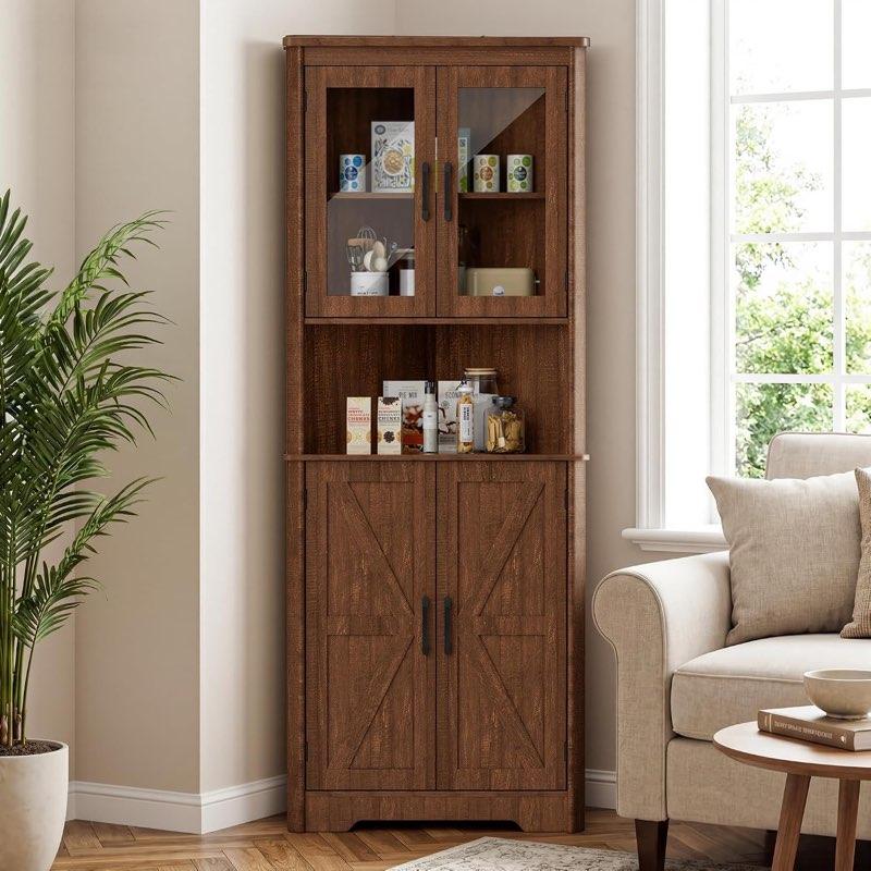 BonVache Dreieck-Eckschrank 170 cm