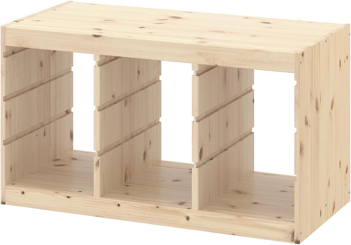 IKEA Trofast Regalrahmen, Kiefer weiß gebeizt