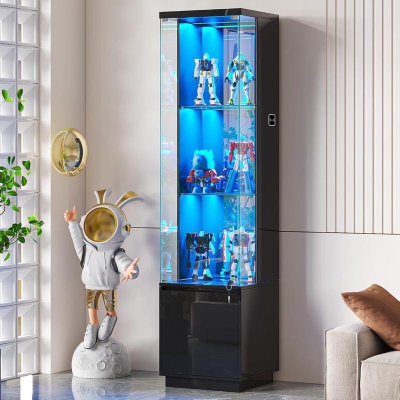 Lvifur Lvifur Glasvitrine, 3 Ebenen