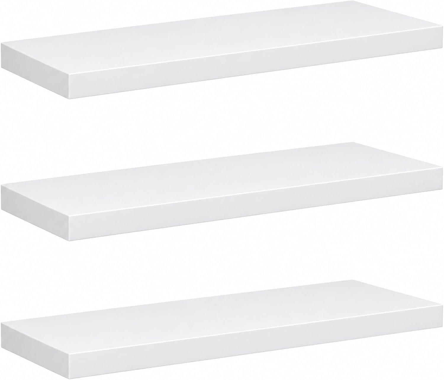 OUDIE OUDIE Schweberegal 3er-Set Weiß