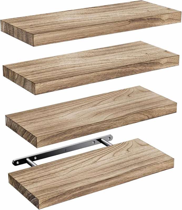 Amada Paulownia-Schweberegal 4er-Set