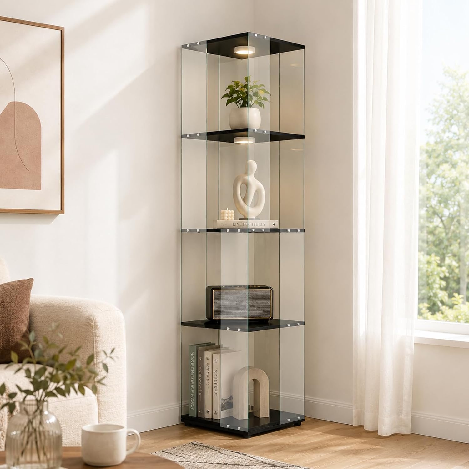 Aplancee 360°-Glasvitrine