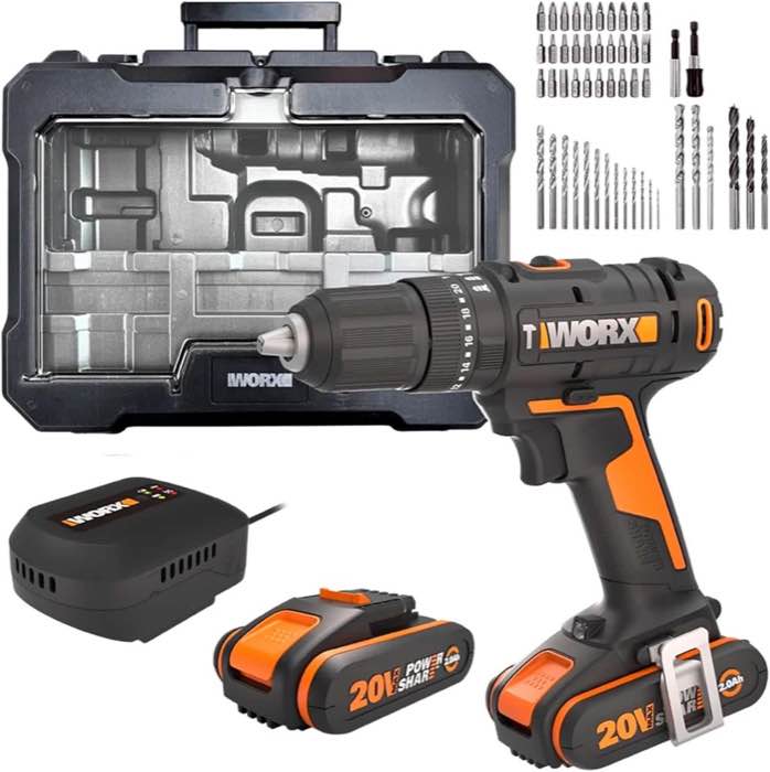 Worx Akkuschrauber – Testsieger Worx WX370.2 Schlag-Set