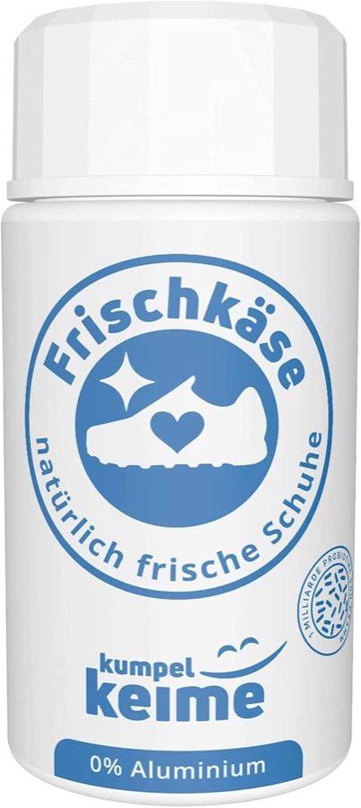 Schuhdeo – Testsieger Kumpelkeime Frischkäse Schuhdeo-Puder