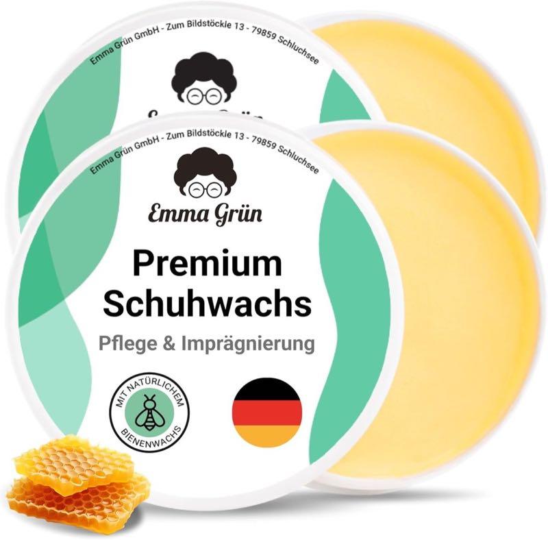 Emma Grün Schuhwachs farblos