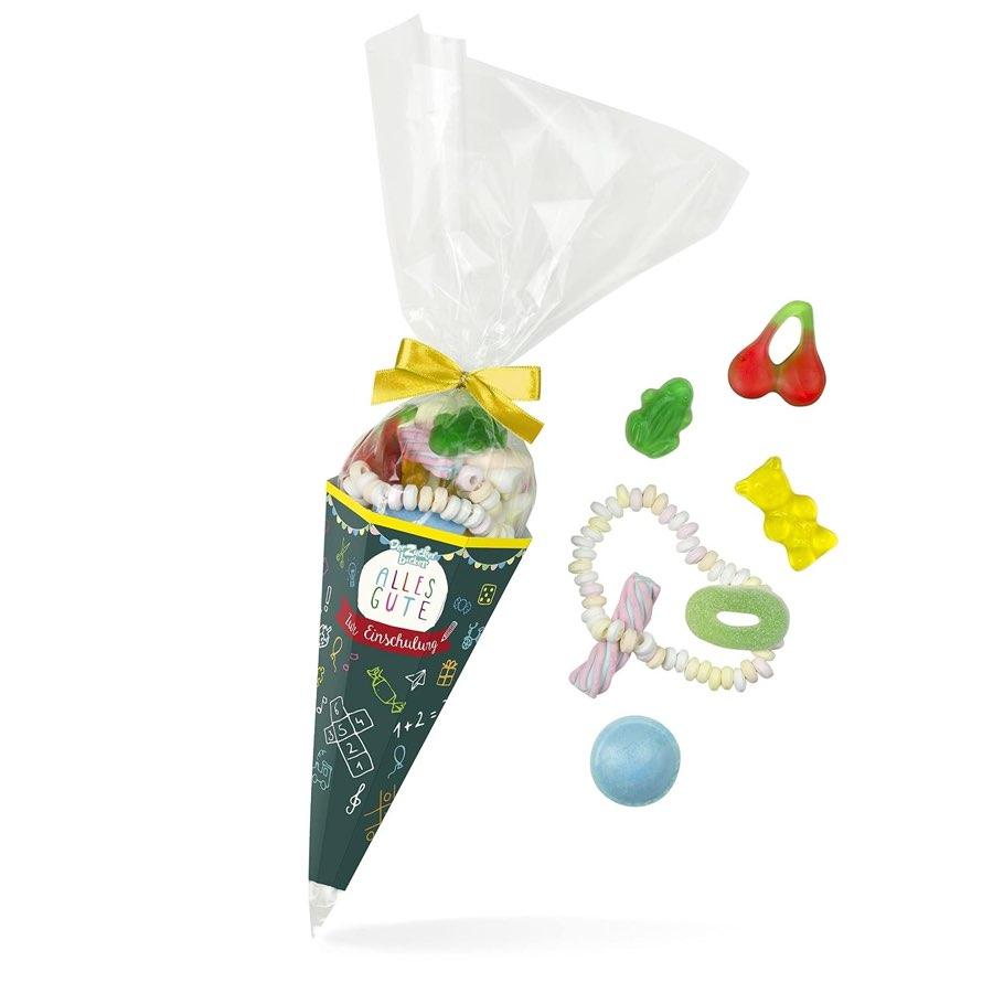 Der Zuckerbäcker Zuckertüte Einschulung - Bunte Schultüte gefüllt