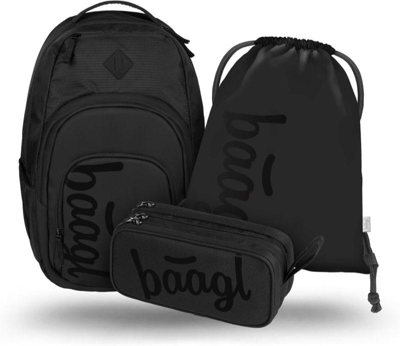 Baagl Coolmate Schulrucksack-Set 3-teilig, 35 l