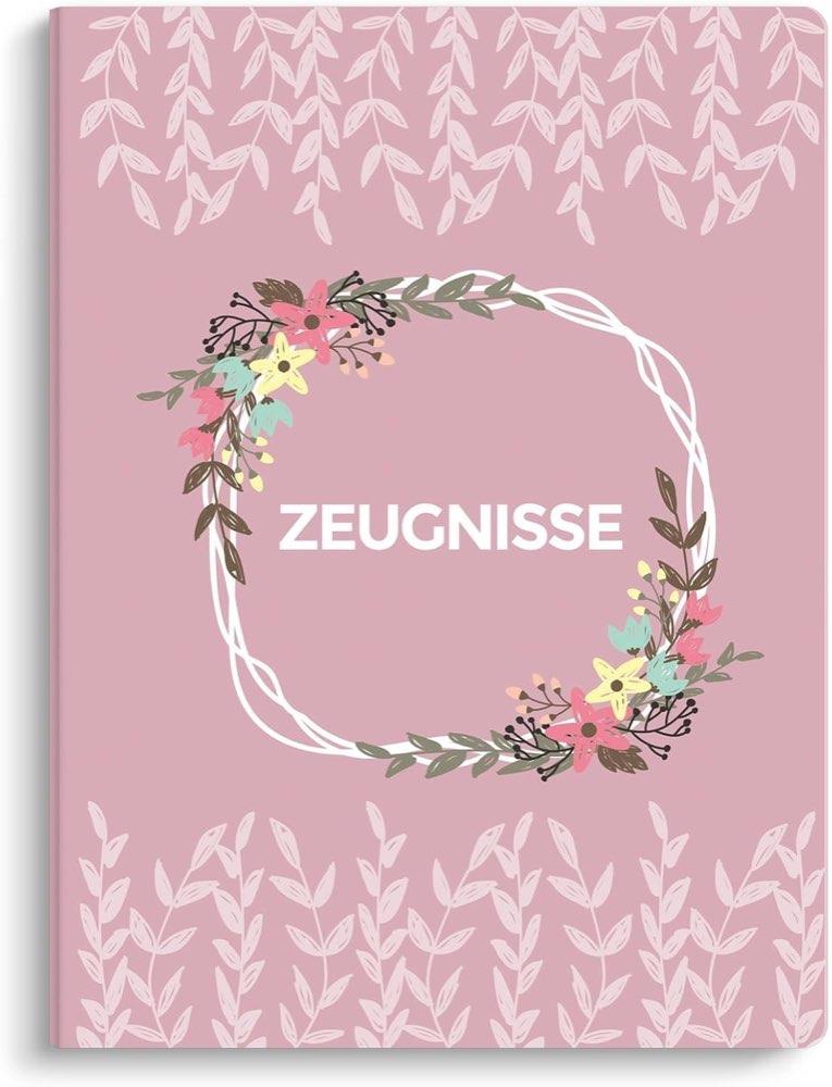 SKYDUE SKYDUE Zeugnismappe A4 Rosa, 30 Hüllen