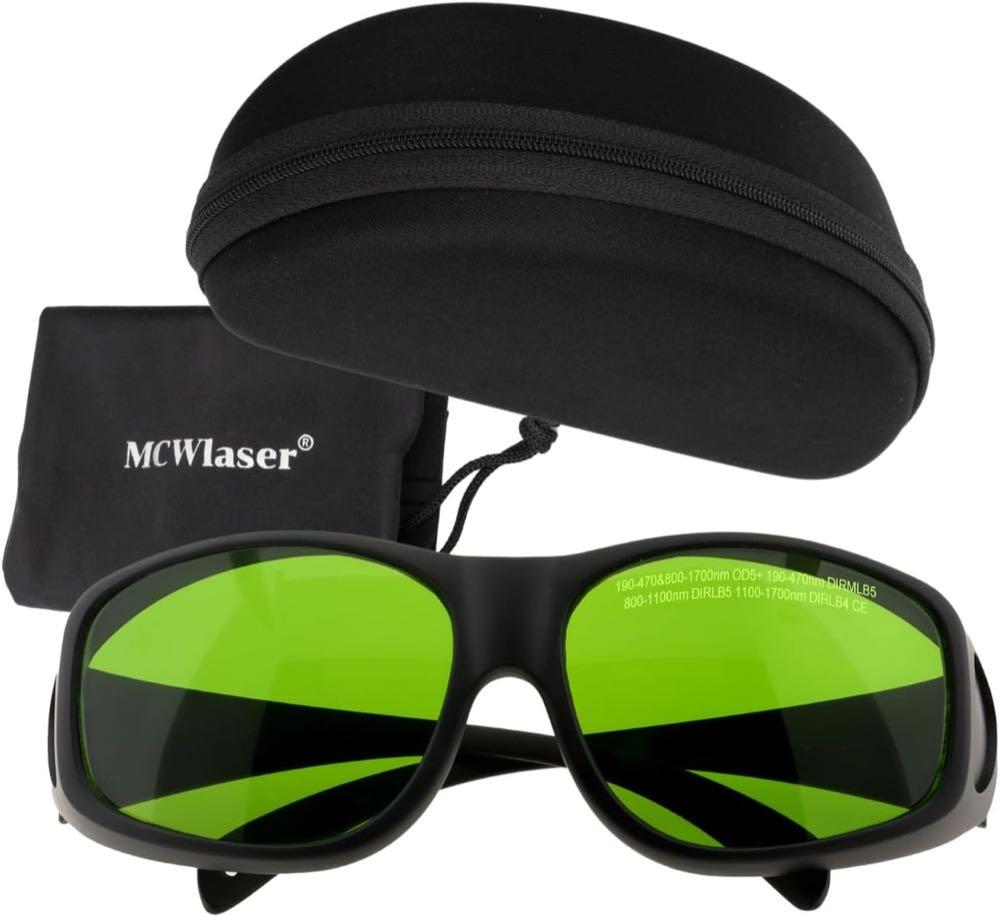 Laserschutzbrillen – Testsieger MCWlaser EP-8 190–470 & 800–1700 nm