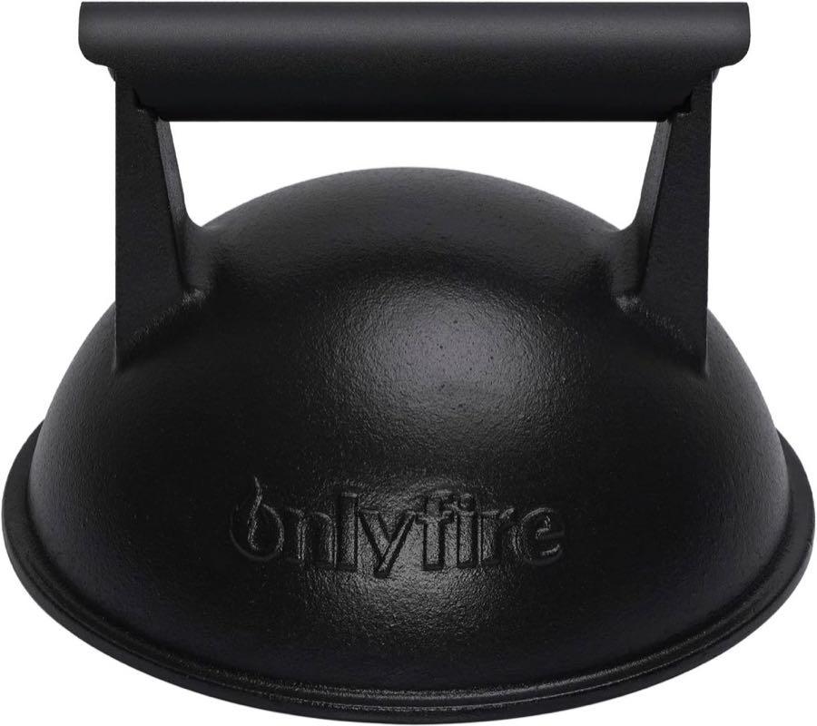 onlyfire Gusseisen-Burgerglocke 18 cm